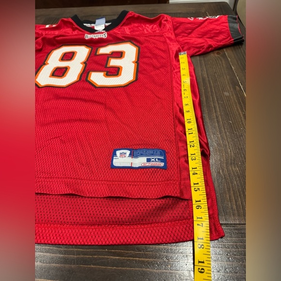 Vintage REEBOK Tampa Bay Buccaneers Joe Jurevicius NFL Football Jersey - Picture 7 of 8
